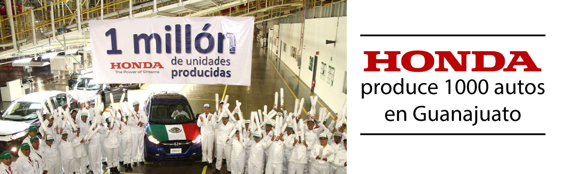 1 millón de vehículos Honda en México