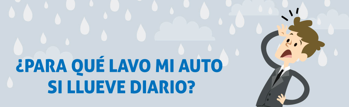 Lava tu auto incluso si llueve diario para proteger su pintura