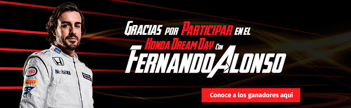 Honda Dream Day Ganadores