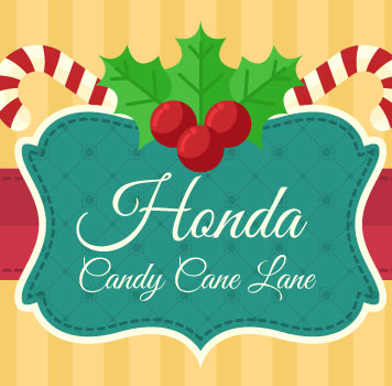 Honda Candy Cane Lane