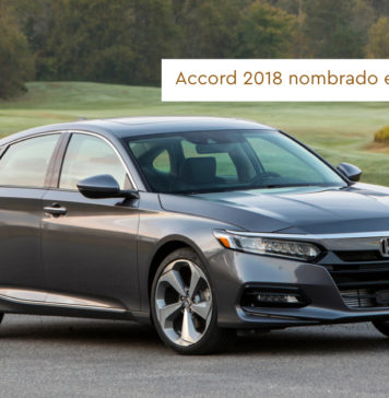 Accord 2018 nombrado el North American Car of the Year 2018 Accord 2018