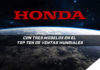 Honda tiene tres modelos