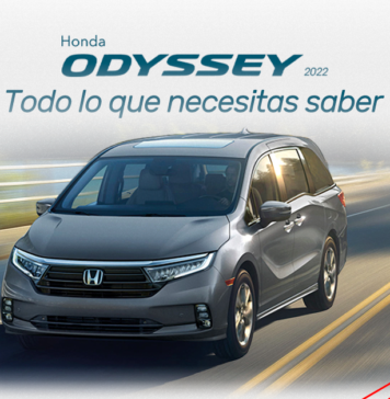 Todo lo que necesitas saber de Honda Odyssey